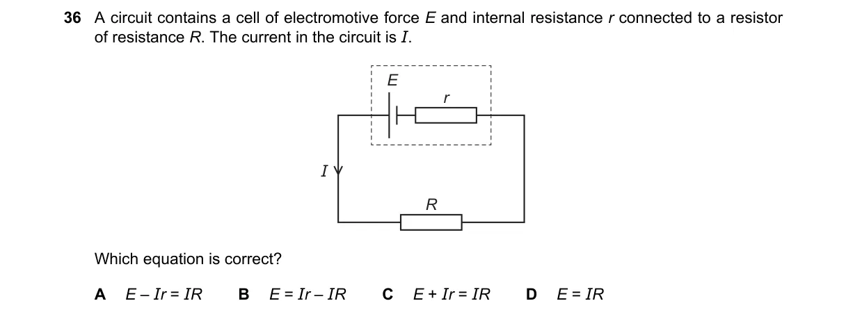Question 36 from 9702/11/O/N/23