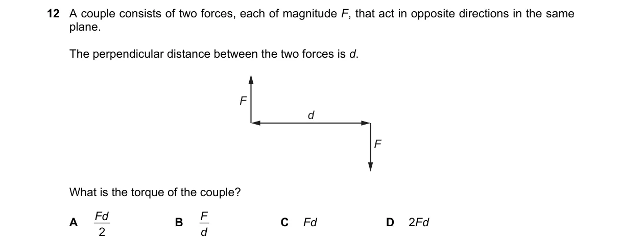 Question 12 from 9702/12/O/N/23