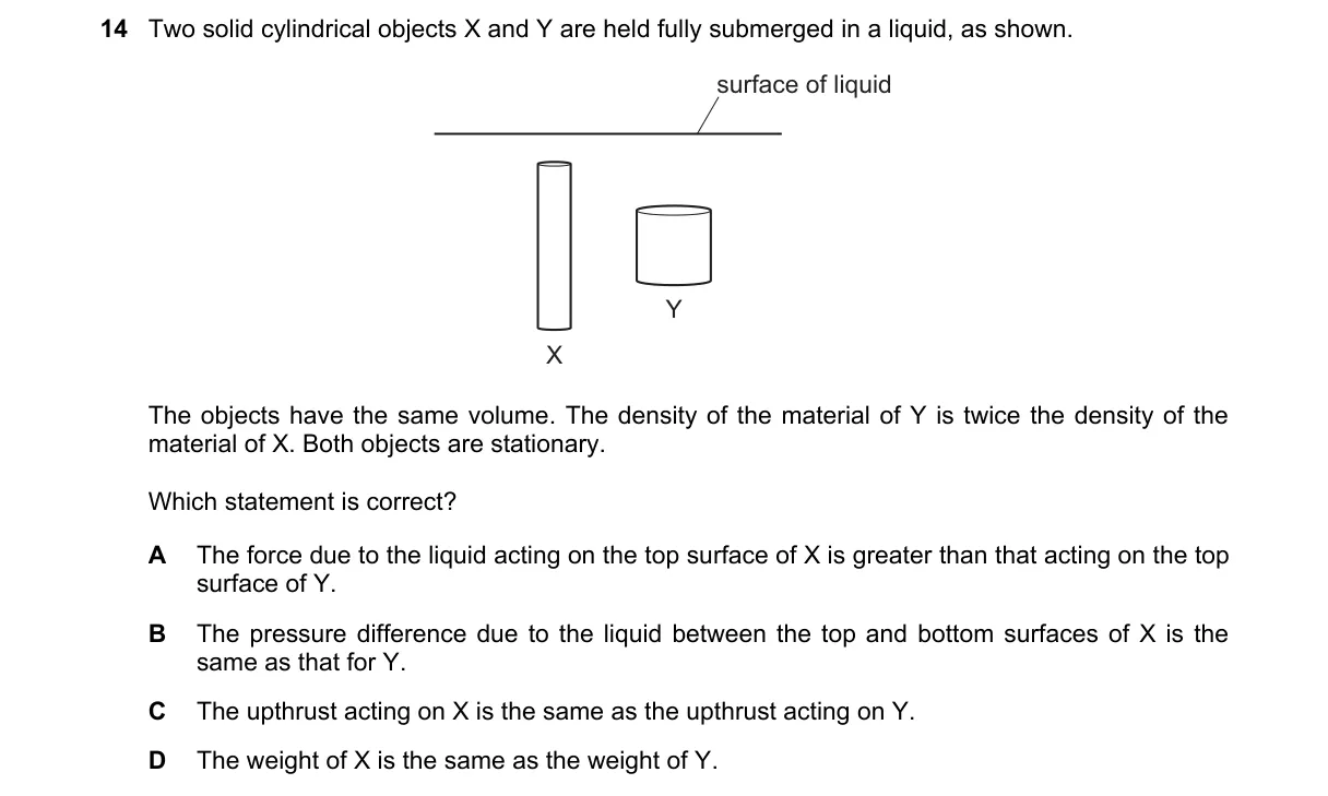 Question 14 from 9702/12/O/N/23