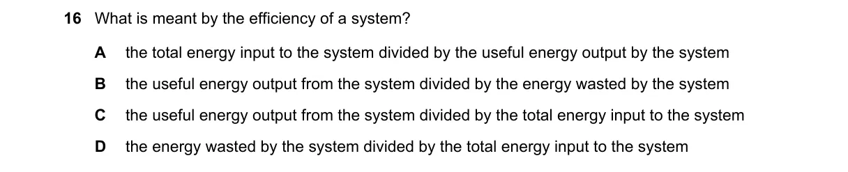 Question 16 from 9702/12/O/N/23