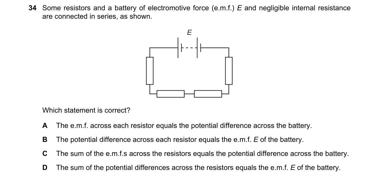 Question 34 from 9702/12/O/N/23