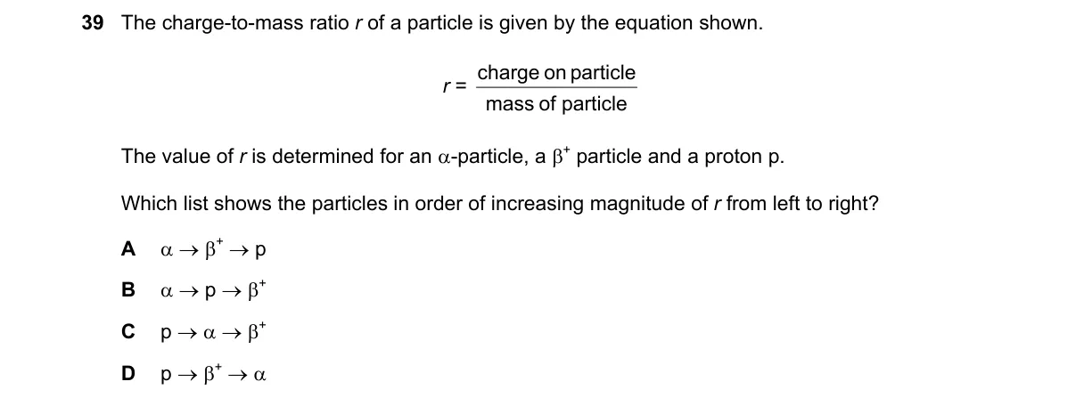 Question 39 from 9702/12/O/N/23