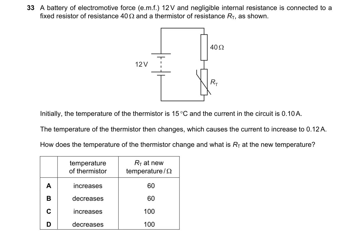 Question 33 from 9702/13/O/N/23