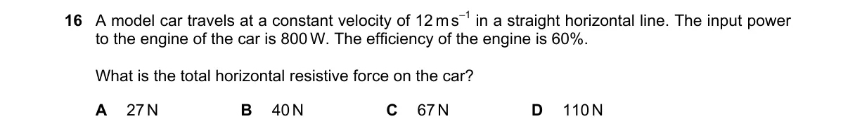 Question 16 from 9702/12/O/N/24