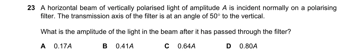 Question 23 from 9702/12/O/N/24