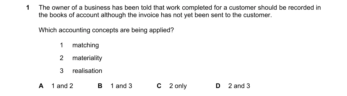 Question 1 from 9706/12/M/J/18