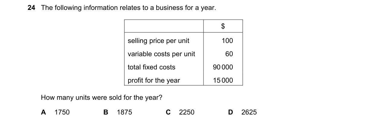 Question 24 from 9706/13/M/J/18