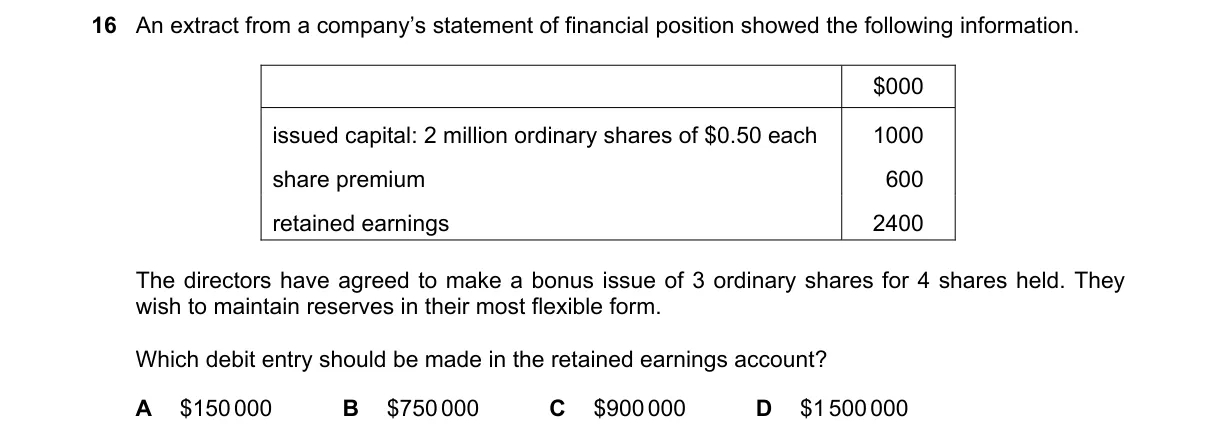 Question 16 from 9706/11/M/J/19