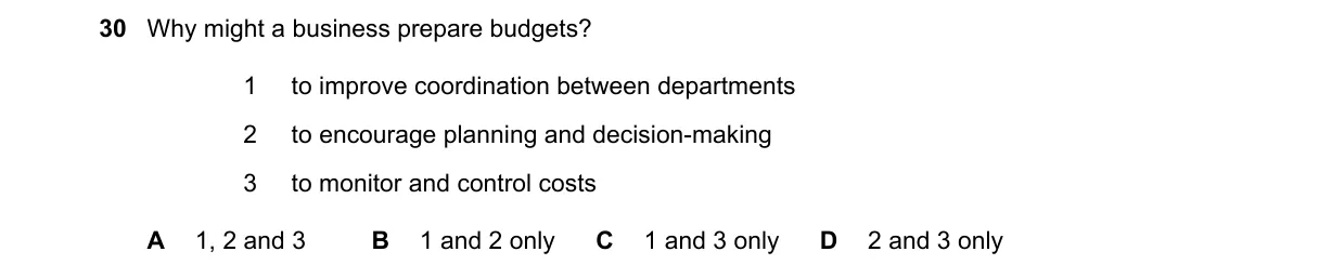 Question 30 from 9706/11/M/J/19