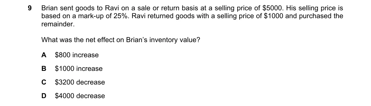 Question 9 from 9706/11/M/J/19