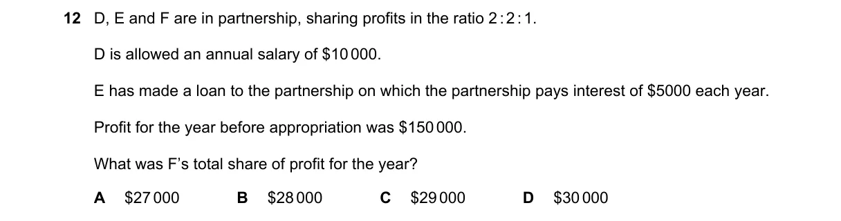 Question 12 from 9706/12/M/J/19