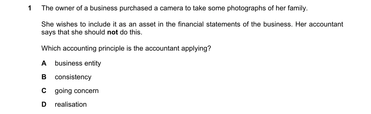 Question 1 from 9706/11/M/J/20