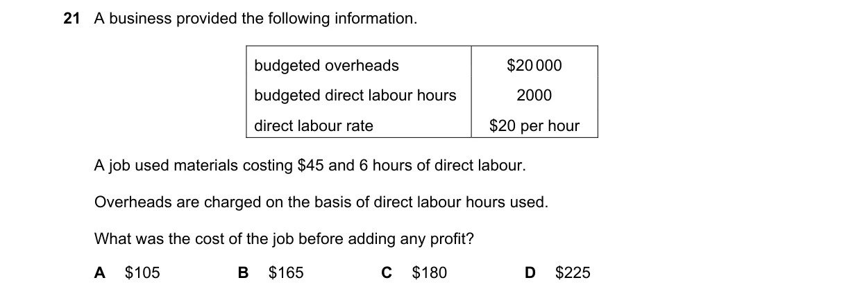 Question 21 from 9706/12/M/J/20