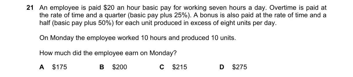 Question 21 from 9706/12/M/J/21