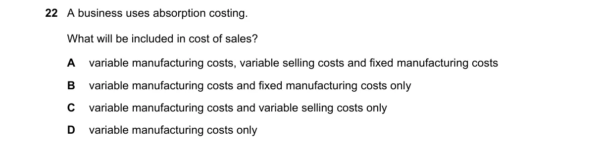Question 22 from 9706/12/M/J/21