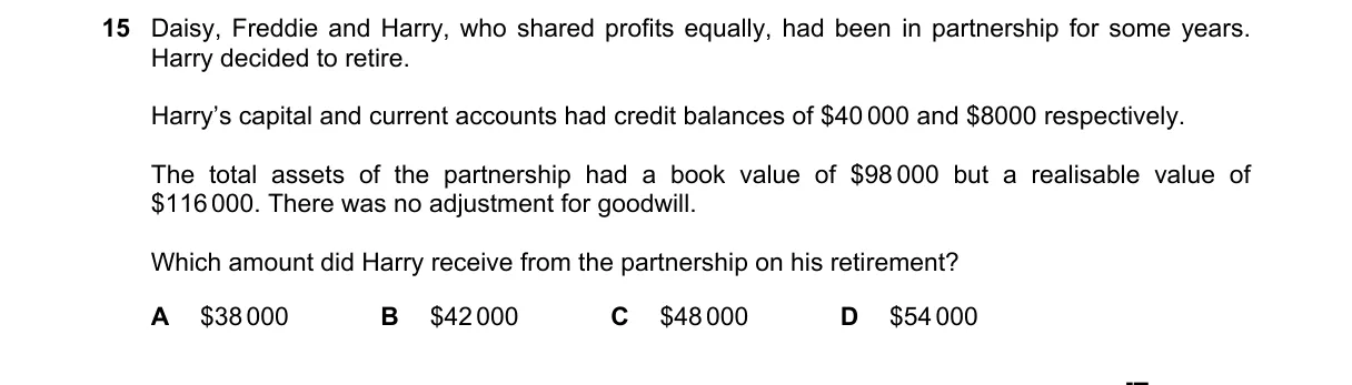 Question 15 from 9706/11/M/J/22