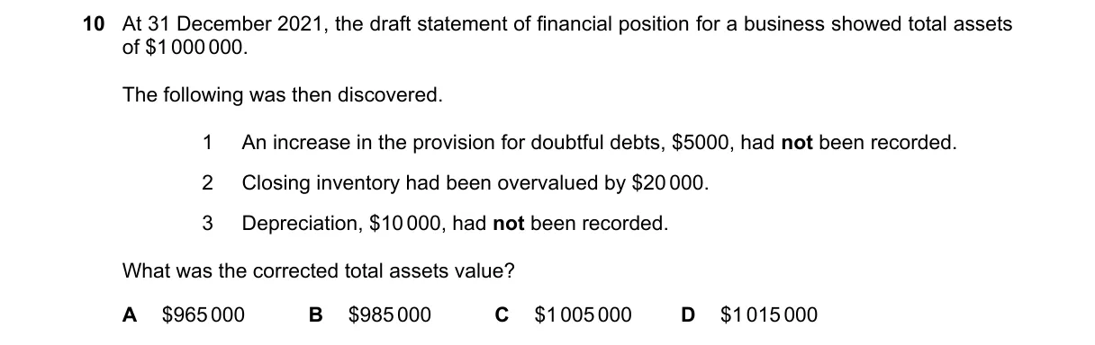 Question 10 from 9706/12/M/J/22
