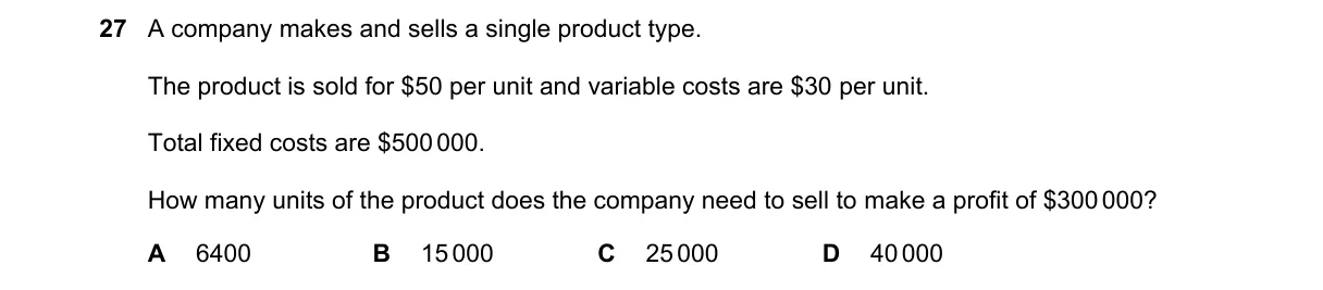 Question 27 from 9706/12/M/J/22