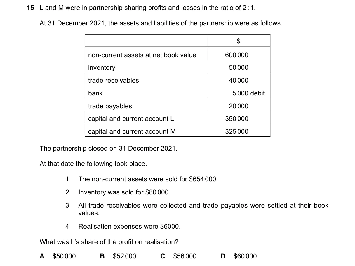 Question 15 from 9706/13/M/J/22