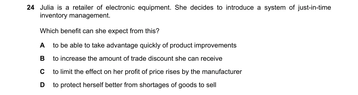 Question 24 from 9706/11/M/J/23