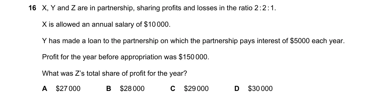 Question 16 from 9706/12/M/J/23