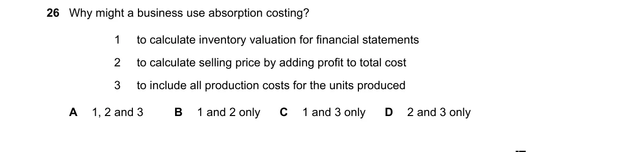 Question 26 from 9706/12/M/J/23