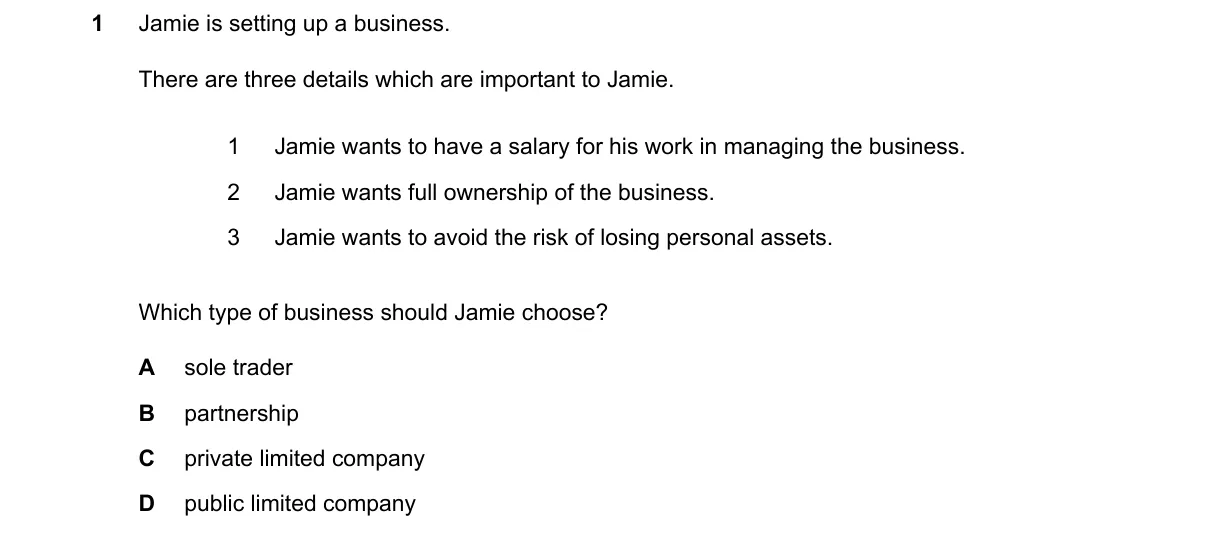 Question 1 from 9706/11/M/J/24