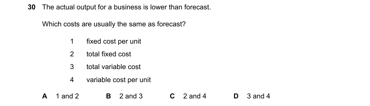 Question 30 from 9706/11/M/J/25