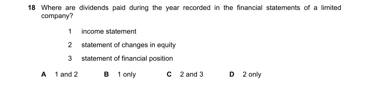 Question 18 from 9706/13/O/N/20