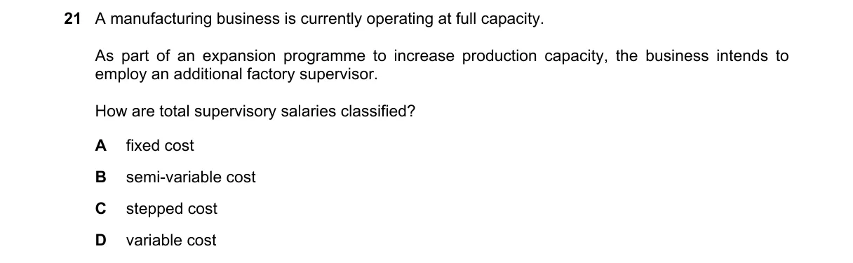 Question 21 from 9706/11/O/N/21