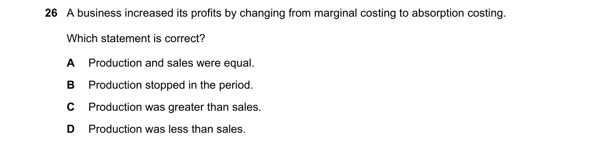 Question 26 from 9706/11/O/N/21