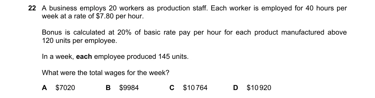 Question 22 from 9706/12/O/N/21
