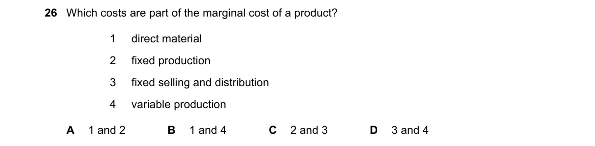 Question 26 from 9706/12/O/N/21