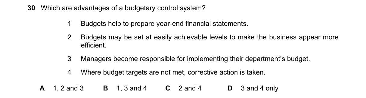 Question 30 from 9706/12/O/N/21