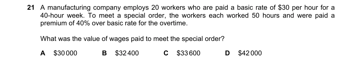 Question 21 from 9706/13/O/N/21