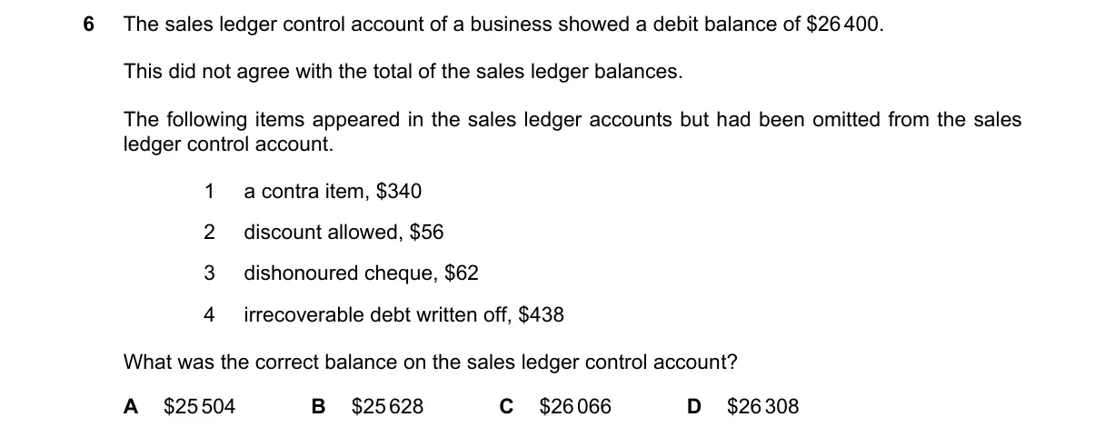 Question 6 from 9706/13/O/N/21