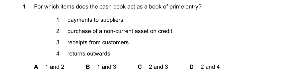 Question 1 from 9706/11/O/N/22