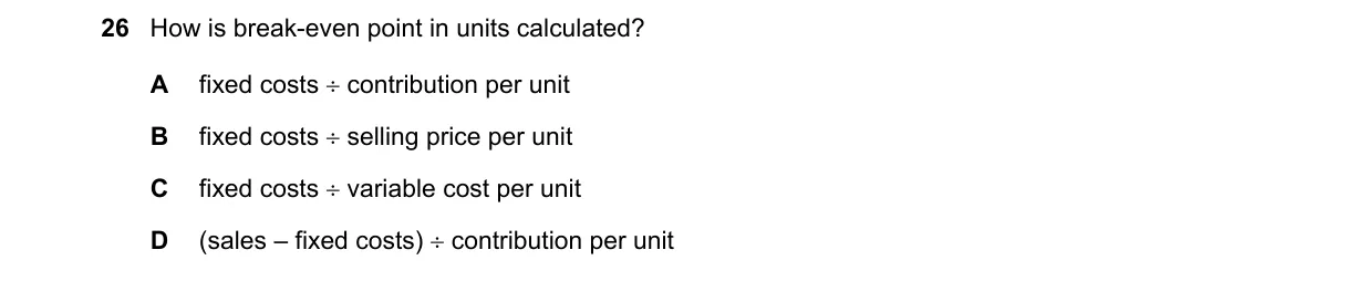 Question 26 from 9706/11/O/N/22
