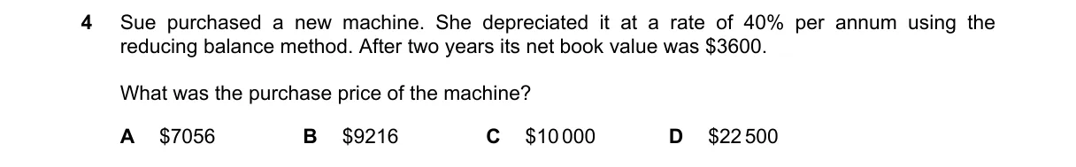 Question 4 from 9706/11/O/N/22
