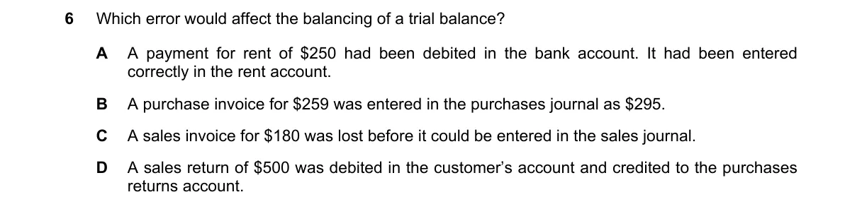 Question 6 from 9706/11/O/N/22