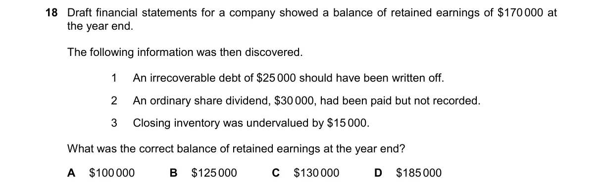 Question 18 from 9706/13/O/N/22
