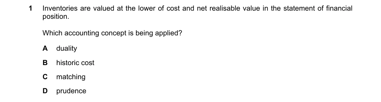 Question 1 from 9706/13/O/N/23