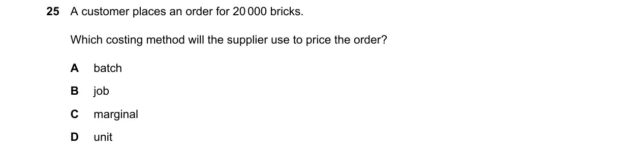 Question 25 from 9706/12/O/N/24