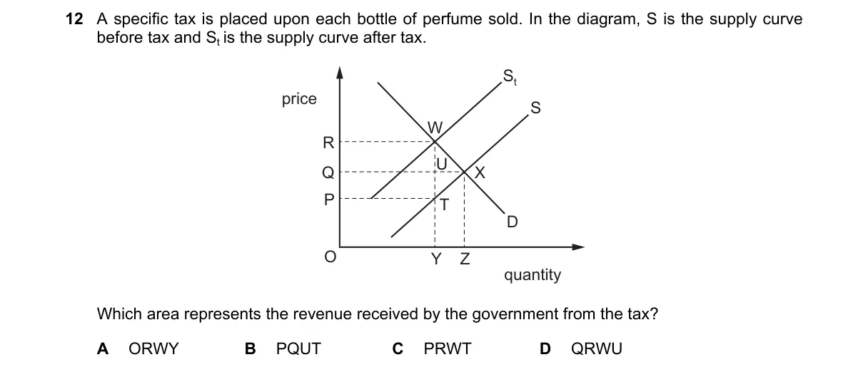 Question 12 from 9708/11/M/J/18