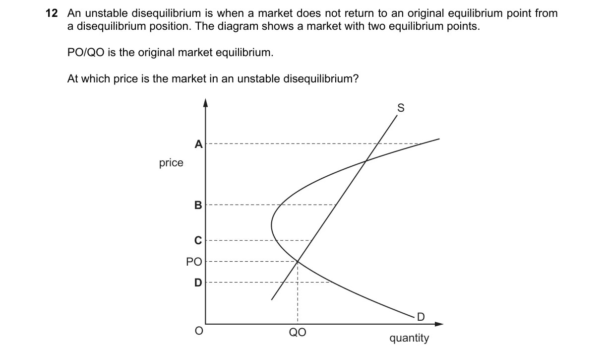 Question 12 from 9708/11/M/J/19