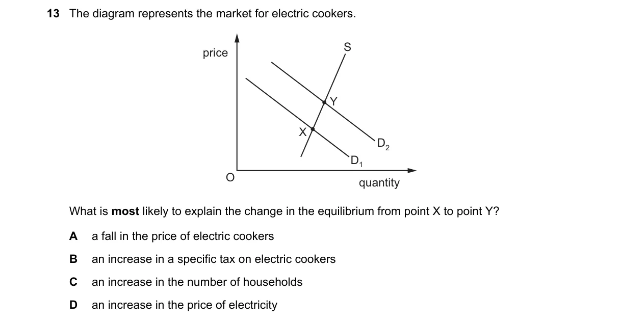 Question 13 from 9708/13/M/J/19