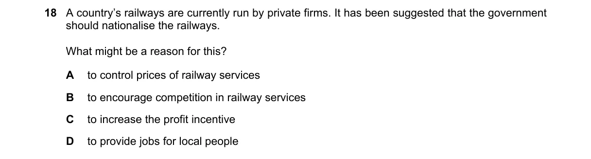 Question 18 from 9708/12/M/J/20