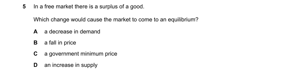 Question 5 from 9708/13/M/J/20