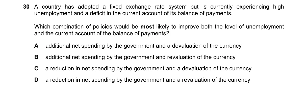 Question 30 from 9708/11/M/J/21