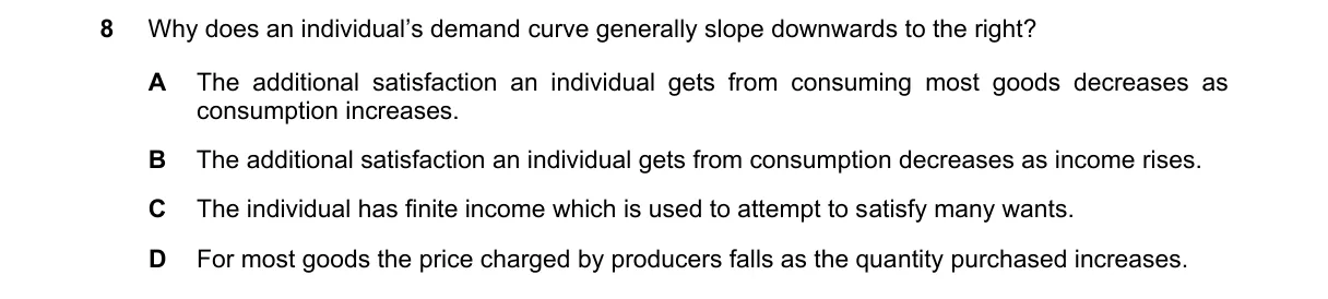 Question 8 from 9708/11/M/J/22